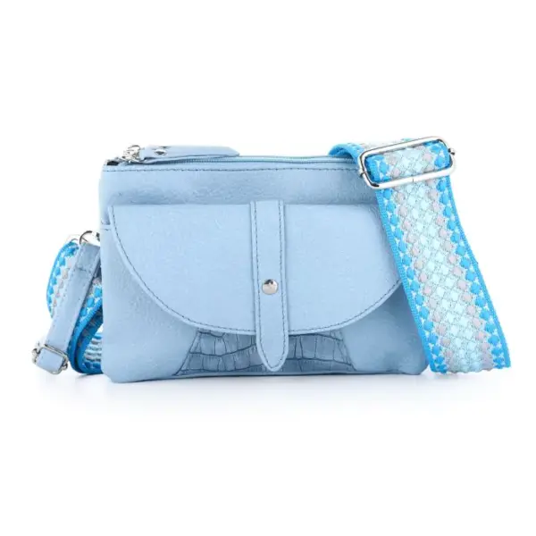 Crossbody Tas met Geborduurde Band - Afbeelding 6