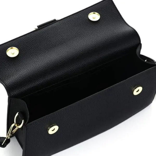 Luxe Clutch met Gouden D-Sluiting - Afbeelding 4