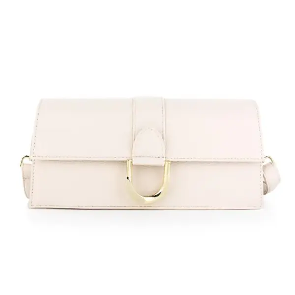 Luxe Clutch met Gouden D-Sluiting - Afbeelding 10