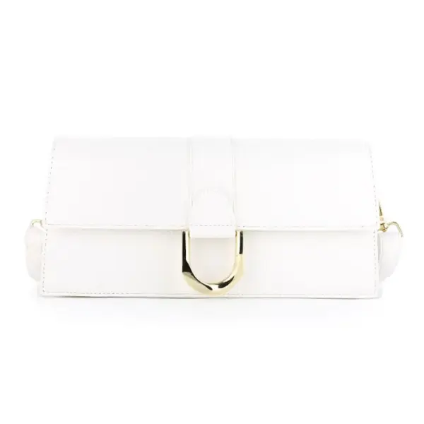 Luxe Clutch met Gouden D-Sluiting - Afbeelding 9