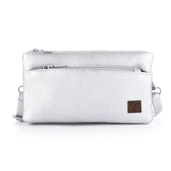 Crossbody Tas met Dubbele Ritsvakken - Afbeelding 7