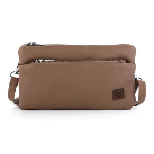 Crossbody Tas met Dubbele Ritsvakken - Afbeelding 6