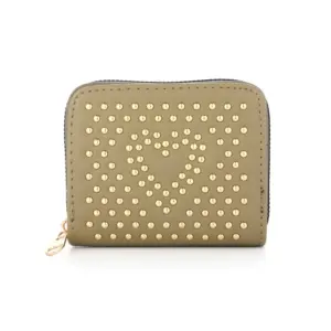 Portemonnee met Gouden Studs & Hartdesign